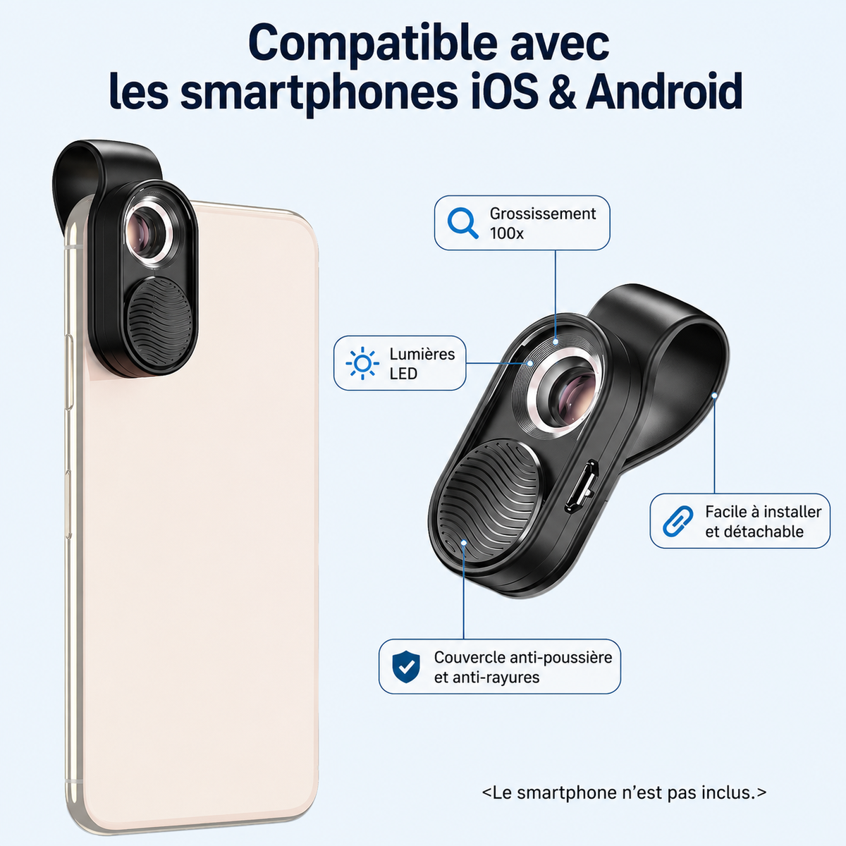 Microscope Smartphone MacroVio