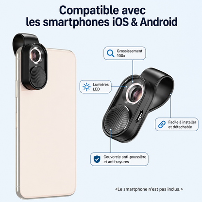 Microscope Smartphone MacroVio