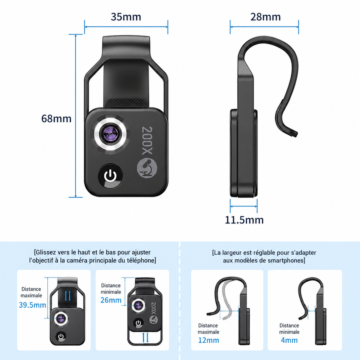 Microscope Smartphone MacroVio