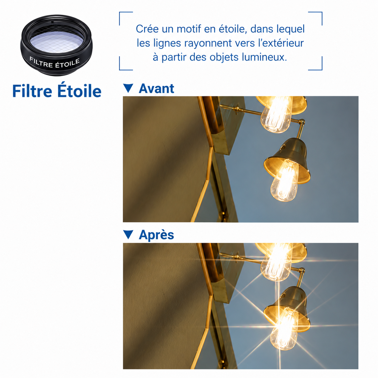 Kit d'Objectifs Smartphone 10-en-1 MacroVio