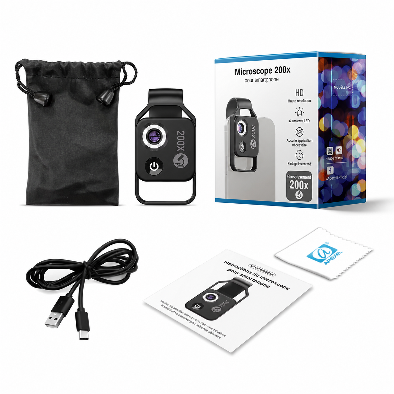 Microscope Smartphone MacroVio