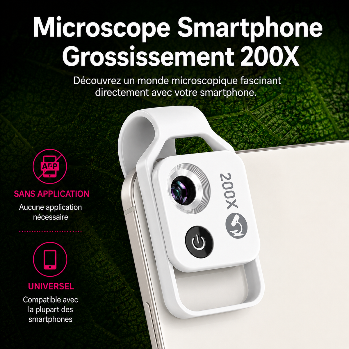 Microscope Smartphone MacroVio